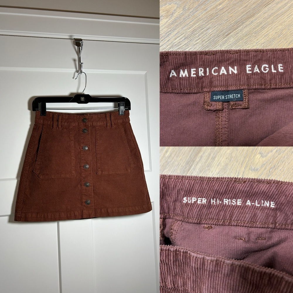 Sz 0 American Eagle corduroy skirt